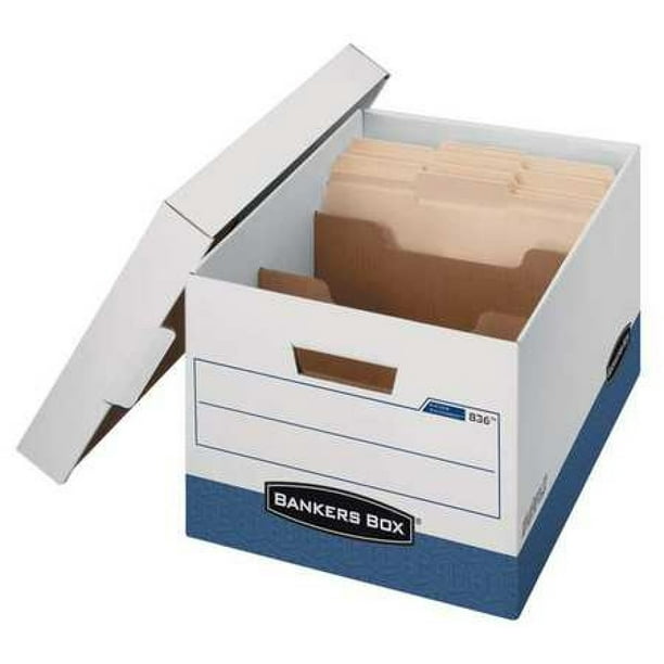 BANKERS BOX 0083601 Banker Box,Ltr/Lgl,850Lb,PK12