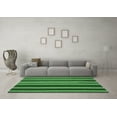 thumbnail image 3 of Ahgly Company Indoor Rectangle Abstract Emerald Green Contemporary Area Rugs, 8' x 12', 3 of 4