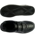 thumbnail image 2 of Men's Leather Sneaker Shoe with Double Hook-and-Loop Straps-Wide Width, 2 of 8