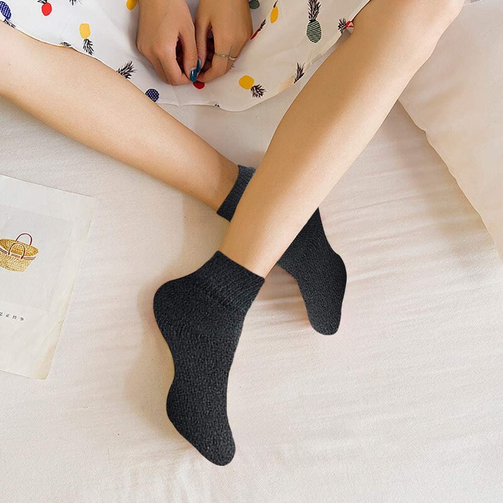 Yacht & Smith Wholesale Bulk Womens Mid Ankle Socks, Cotton Sport Athletic Socks - Size 9-22