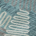 thumbnail image 2 of Dalyn Rugs Premium Machine Washable Mayfield AMF904 Teal 5' x 7'6" Rug, 2 of 7