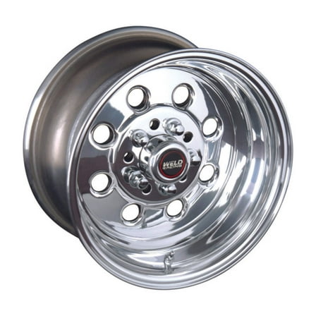 Weld Draglite 15x12 / 5x4.5 & 5x4.75 BP / 7.5in. BS Polished Wheel - Non-Beadlock