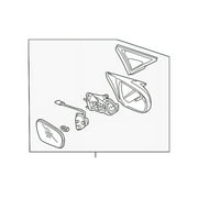 Genuine OE Honda Mirror Assembly - 76200-S5D-A21ZF Fits select: 2001 HONDA CIVIC LX