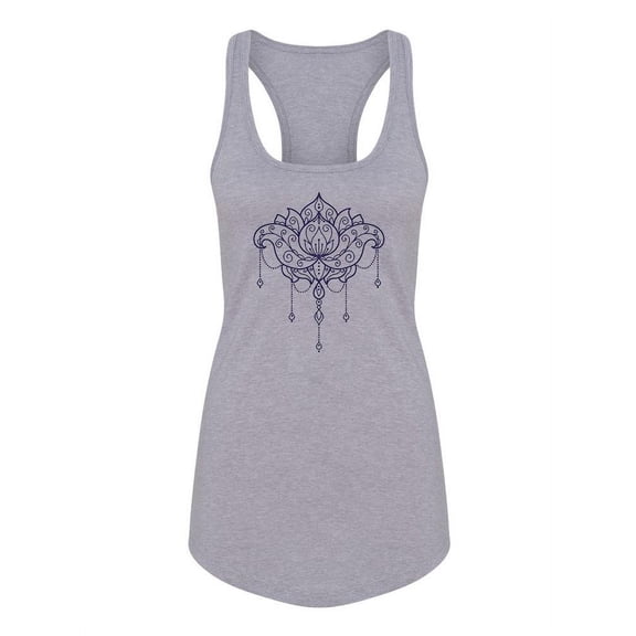 Ethnic Lotus Flower Tank Women -Image by Shutterstock, Female Small