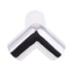thumbnail image 2 of Hardware de montaje de pasamanos esquina de 3 vías de material acero inoxidable 22 mm Cola 3 Way Boat Hand Rail Fitting, 2 of 7