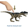 thumbnail image 4 of Jurassic World Extreme Damage Roarin’ Allosaurus Dinosaur Toy for 4 Year Olds & Up, 4 of 6