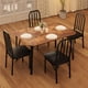thumbnail image 1 of Kojooin Juego de Mesa de Comedor Moderno para 4 Personas con Cómodos Cojines de PU y Diseño Que Ahorra Espacio, 1 of 9