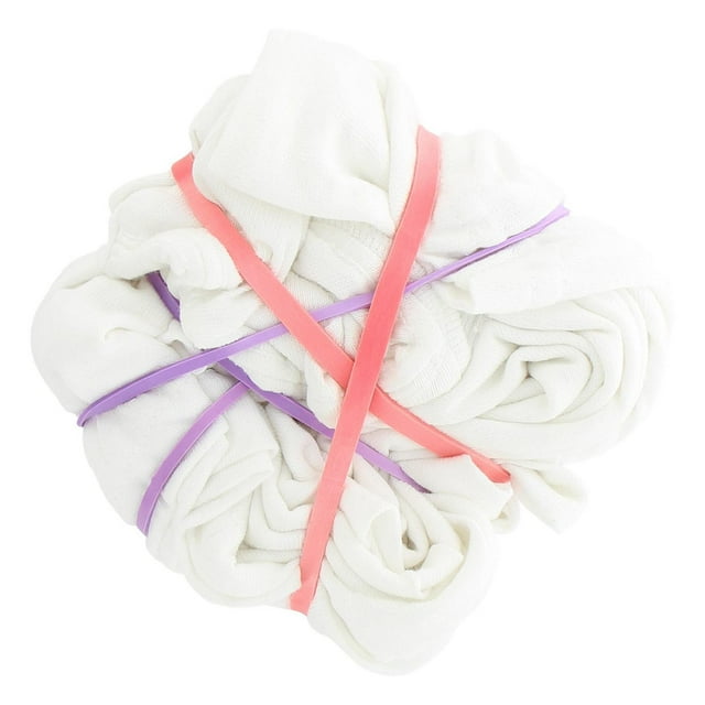 Fabric Creations Bandes de caoutchouc pour teinture nouée, 100 unités