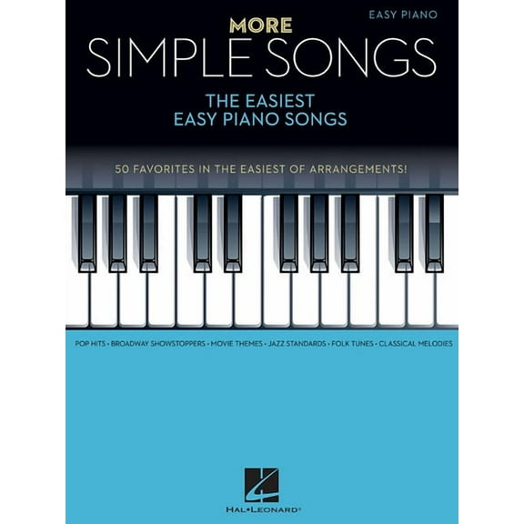 More Simple Songs: The Easiest Easy Piano Songs, (Paperback)