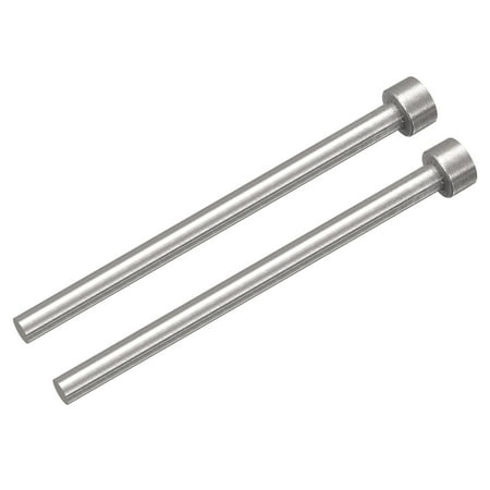 

Straight Ejector Pins 5.5mm Dia 65Mn Steel Round Tip Punch 100 Length for Mechanical 2Pack