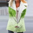 thumbnail image 2 of Women Clearance All 2024! Plus Size Winter Coats for Women, Women Plus Size Winter Warm Composite Plush Button Lapels Jacket Outwear Coat Shacket Jacket for Fall, Winter Gift for Women, 2 of 5