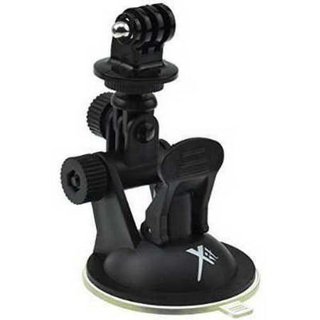 Xit XTGPCARM Mini Car Mount with Suction Cup for GoPro Hero 3/3+ and 4 Cameras