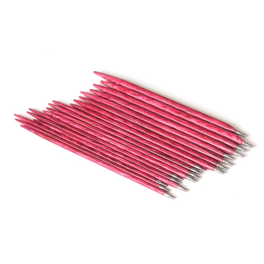 Artistics Multicolor Wooden Circular Knitting Needle Ergonomic Detachable Set For Knitting Craft