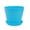 Blue, variant on Open Flowerpot Resin Material Large Capacity Drainage Hole Design for Balcony Rose Succulent Indoor Outdoor
