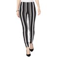 thumbnail image 1 of I.N.C Pantalon Décontracté à Rayures pour Femmes, Noir, 6, 1 of 1