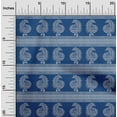 thumbnail image 1 of oneOone Organic Cotton Poplin Twill Fabric Peacock Block Print Fabric By The Yard 42 Inch Wide, 1 of 4