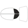 thumbnail image 2 of Rvinyl Window Tint Kit Compatible with Plymouth Neon 1995-1999 (Coupe) - Back Precut Kit - 20%, 2 of 8