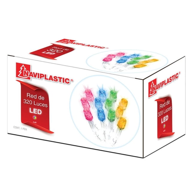 Serie Naviplastic Serie de Red de 320L Led multicolor y cable transparente