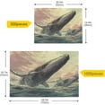 thumbnail image 4 of Cool Whales Jigsaw Puzzle 500 Pieces, Zigsaw with Storage Bag and Reference Picture Easy to Solve Family Game Creative Gift for Friends Parents Grandparents, 4 of 6