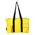 thumbnail image 5 of Solid Color Zipper Top Organizing Game Day Tote Diaper Bag Weekender Tailgate Can Be Personalized Blank - Yellow, 5 of 5