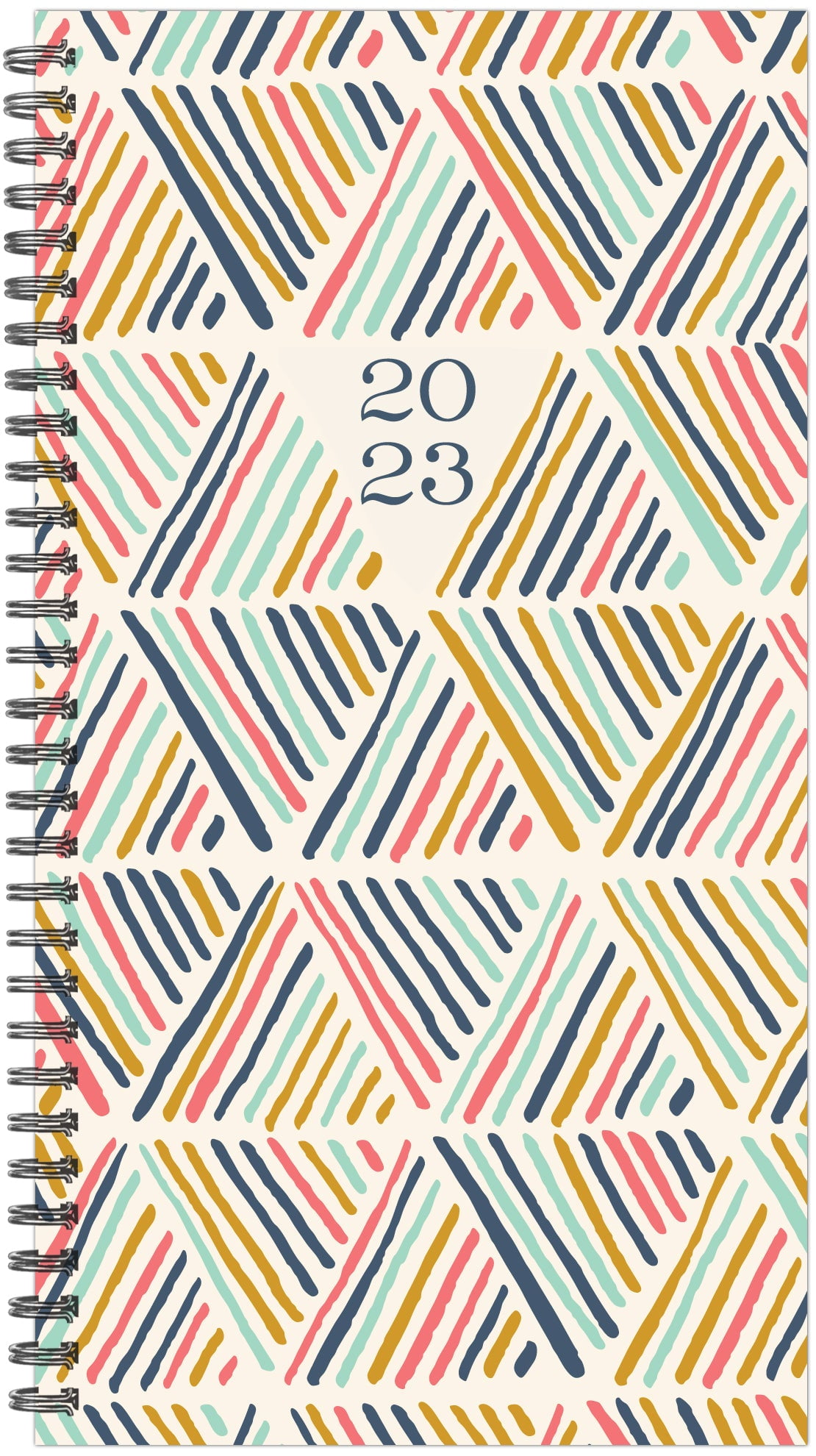 Simply Geometric 2023 Small Spiral Softcover Planner