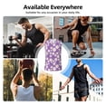 thumbnail image 5 of Bixox Men's Daisies Flowers Printed Shirt Sleeveless Fitness Tank Top-X-Large, 5 of 5