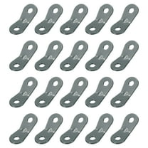 Tent Rope Tensioner, 20 Pcs Tent Guyline Adjusters Rope Buckle Aluminum Alloy Cord Tightener for Outdoor Camping Hiking Accessories,Gray