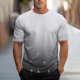 thumbnail image 2 of Camisetas de Manga Larga para Hombres, Camiseta Deportiva de Impresión Casual de Nueva Moda, Blusa de Cuello Redondo de Manga Corta, 2 of 9