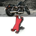thumbnail image 2 of Unique Bargains Red Adjustable Motorcycle Scooter Handlebar Cell Phone GPS Mount Holder Stand, 2 of 4