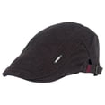 thumbnail image 2 of SPRING PARK Men Glassic Grid Pattern Retro Autumn Winter Cotton Flat Peaked Golf Cap Newsboy Hunting Hat, 2 of 6