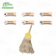 thumbnail image 2 of [1 PACK] EcoQuality Commercial Mop Head #32, 32oz Mop Head Blended Yarn - X-Large For Commercial And Industrial Use | Cotton Mop Head Replacement | 32 Ounce (White), 2 of 8
