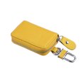 thumbnail image 1 of Unique Bargains Car Key Case Faux Leather Zipper Multifunctional Car Fob Key Case for Auto Remote Key Yellow, 1 of 7