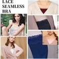 thumbnail image 7 of 6PCS Modesty Panels for Low Cut Tops,Women's Lace Clip-on Imitation Camisole Bra Insert Overlay Modesty Panel Vest,Lace Anti Peep Anti-Exposure Mock Camisole Invisible Bra Vest for Low-Cut Tops,Dress, 7 of 7