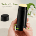 thumbnail image 5 of Empty Twist Up Deodorant Containers Black Plastic Refillable Round Tubes for DIY Deodorant Lip Balm Solid Perfume, 5 of 9
