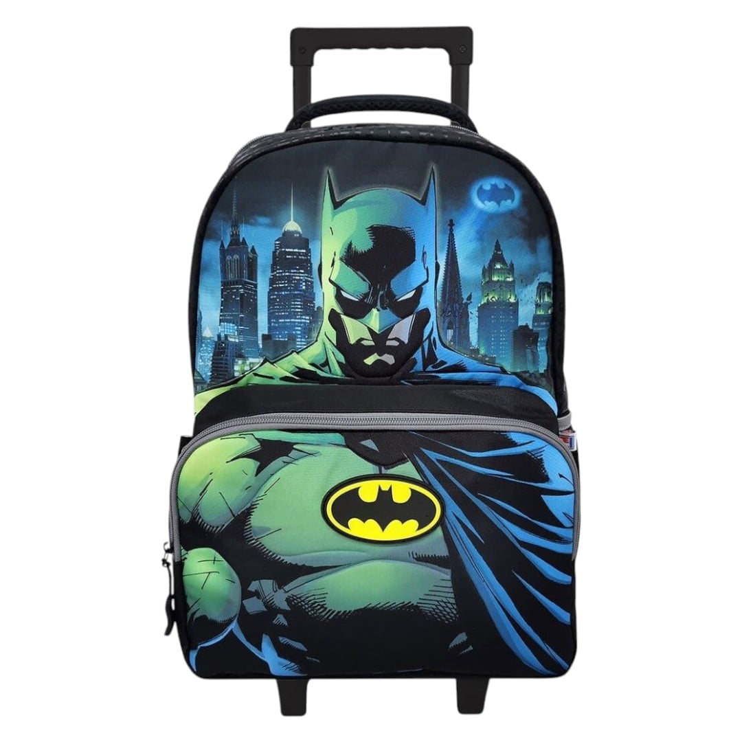 FM Mochila Ruedas Escolar Grande Batman BT401X21WH Walmart en línea
