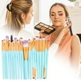 thumbnail image 4 of ABPWLY 20pcs Makeup Brushes Eye Brushes a Quality Makeup Brush Portable Makeup Application Concealer Eye Shadow Blending Liner Make Up Brush,for Daily Ues, 4 of 4