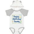 thumbnail image 3 of Inktastic Happy Birthday Daddy Boys or Girls Baby Bodysuit, 3 of 5