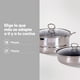 thumbnail image 5 of Bateria de Cocina Sofia Inox Acero Inoxidable 21 piezas, 5 of 7