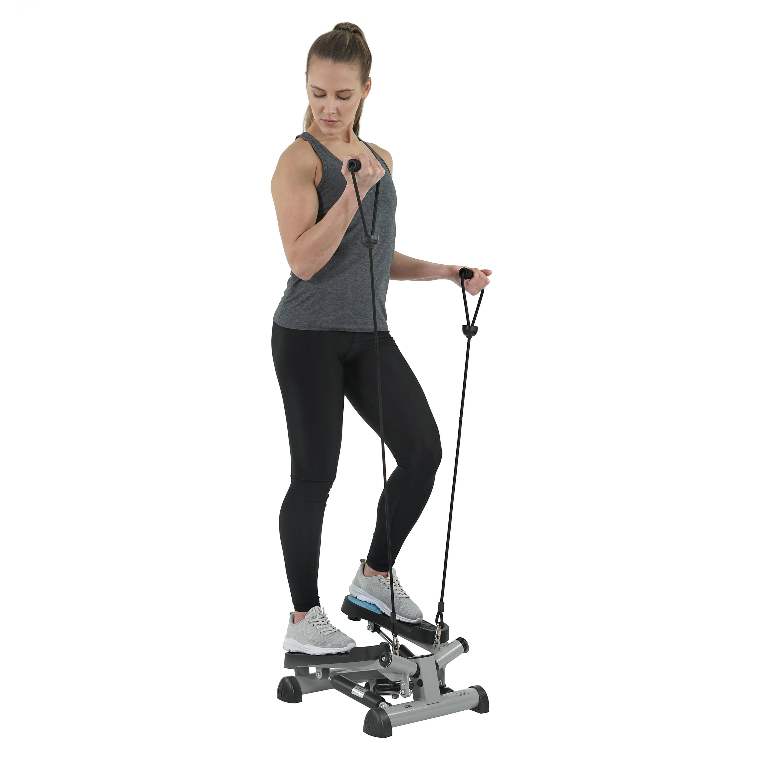 Fitness Stepper Step Machine for Fitness & Exercise With Resistance Bands 