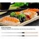 thumbnail image 2 of Food Chopstick,sushi Chopsticks Stainless Steel Japanese Sushi Chopstick With Wood Handle Tableware Hot Pot Chopsticks, 2 of 5