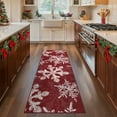 thumbnail image 2 of KUETH Christmas Runner Rugs 2x5 Machine Washable Non Slip Red Rugs for Kitchen,doorways and Hallway Decor, 2 of 8