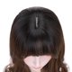 thumbnail image 2 of Peluca femenina de estilo nuevo, cabello largo y rizado, conjunto completo de cabeza, cabello natural rizado, Air Qi Liu, conjunto completo de zongs para el cabello superiores, 2 of 3