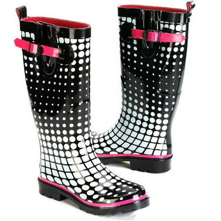 Women's Mod Dot Rain Boots