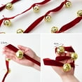 thumbnail image 3 of Christmas Velvet Ribbon Bell String: Jingling For Your Christmas Tree, 3 of 9