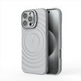 thumbnail image 2 of TECH CIRCLE for iPhone 16 Plus Case 6.7-Inch 2024, Slim Fit Lightweight Thin Basic Case with Hidden Kickstand on Camera, Plastic/Silicone Materials, Protective Cute Circle Back Cover Case, Gray, 2 of 7