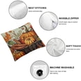 thumbnail image 4 of SHANXI Thanksgiving Pillow Cover Pumpkin Decoration Pillow Case Decor for Home Sofa Couch 22x22in, 4 of 5