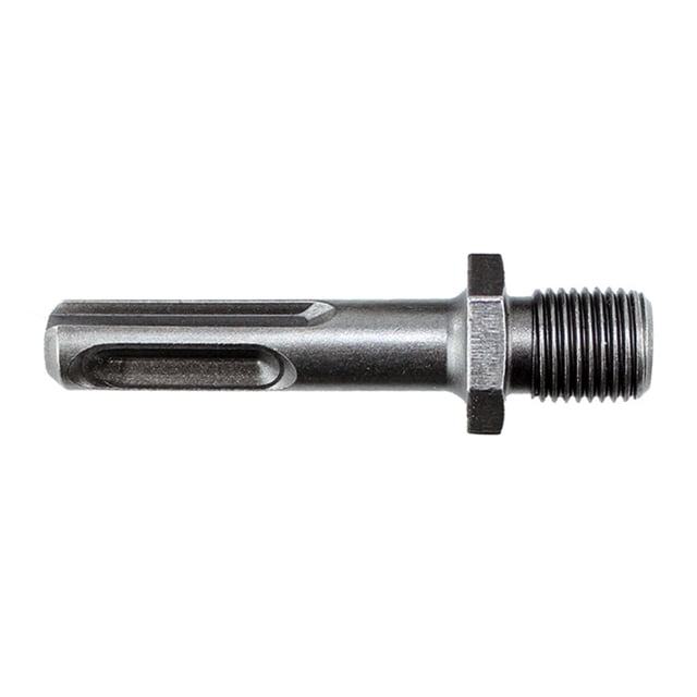 pitrice Firewood Drill Shank Carbon Steel Wood Bit Splitter Replacement Log Drill Bit Breaker Shank, Round