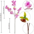 thumbnail image 6 of Silk Cherry Blossom Branches, 39.3in Artificial Cherry Blossom Tree Stems, Fake Plum Blossom Flowers Arrangement for Wedding Home Japanese Decor, Set of 3, 6 of 6