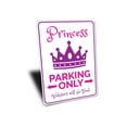 thumbnail image 3 of Princess Parking Novelty Sign, Metal Wall Decor - 10x14 inches, 3 of 4