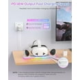 thumbnail image 4 of GAEKOL Charging Dock For Oculus/Meta Quest 3S, PD 18W Fast Charging Station For Quest 3S, Magnetic Charging Dock With Led For VR Devices, Meta Quest 3S VR Accessories, 4 of 7